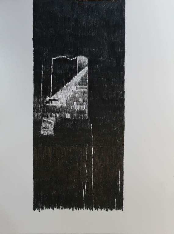 01_HINTERBERGER_Luise Kloos_38x28cm_Kohle auf Papier_2021_IMG_2559